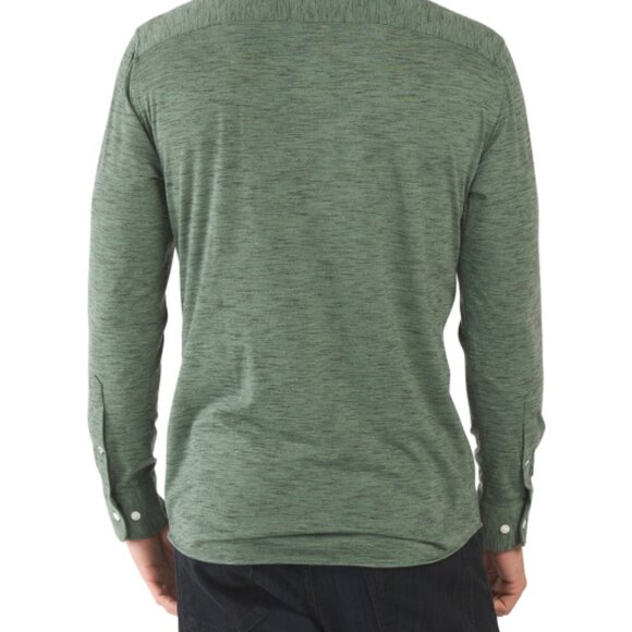 NEW BONOBOS The Jersey Everyday Shirt olive 362tn - Picture 3 of 3